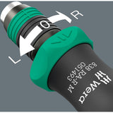 Wera kraftform kompakt 838 ra-r m imperial set 1 set di punte (nero verde, 15 pezzi)