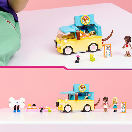 Lego friends 42678 furgone con accessori per animali