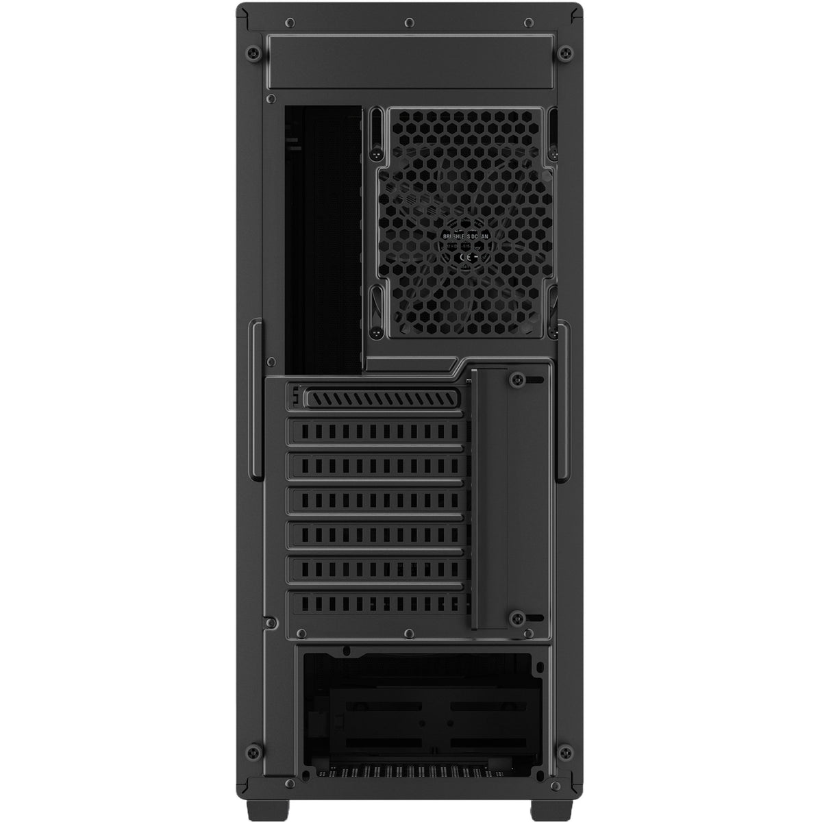 Custodia midi tower Sharkoon vk2 (nera | 2x USB-A)