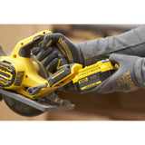 Sega circolare Stanley fatmax v20 18v sega circolare manuale da 190 mm (nero giallo, batteria e caricabatterie inclusi, con custodia)