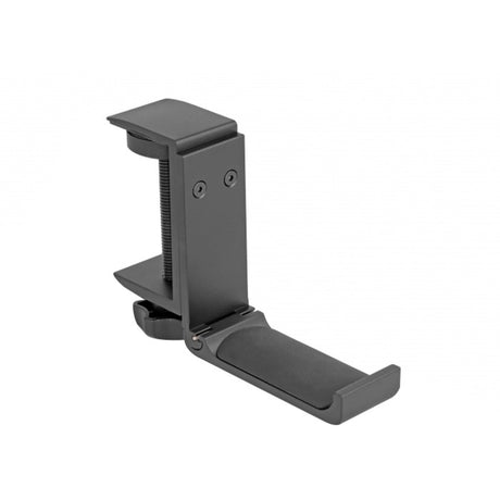 Supporto per cuffie regolabile Delock per montaggio su tavolo (nero)