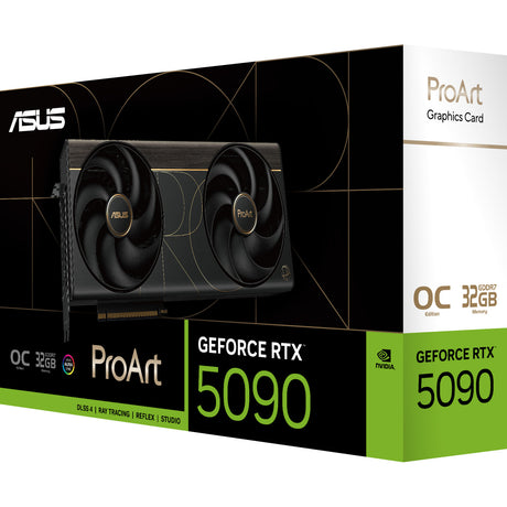 Asus geforce rtx 5090 proart oc grafische kaart (dlss 4, 2x displayport, 2x hdmi 2.1, 1x usb-c)
