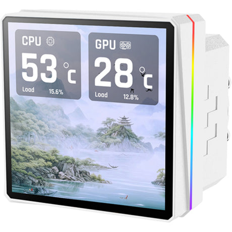 Thermaltake TH360 V3 Ultra ARGB Sync AIO Dispositivo di raffreddamento a liquido - Snow Edition Raffreddamento ad acqua (Bianco)