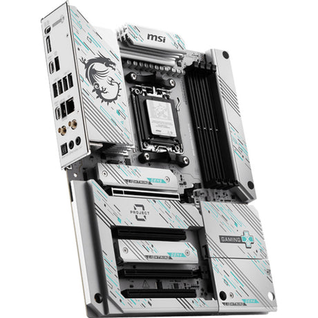 Scheda madre MSI B850 Gaming Plus WiFi PZ Socket AM5 (RAID, 5G LAN, WiFi 7, Bluetooth 5.4, audio, ATX)