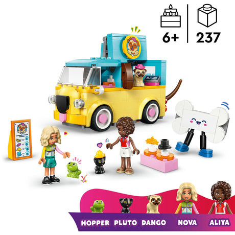 Lego friends 42678 furgone con accessori per animali