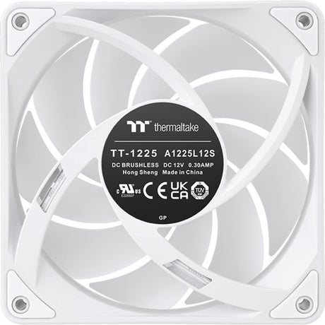 Thermaltake ct120 ex argb sync ventola di raffreddamento per PC neve (pacchetto da 3 ventole) ventole per case (bianco, 3 pezzi, 120 x 120 x 25 mm, pwm)