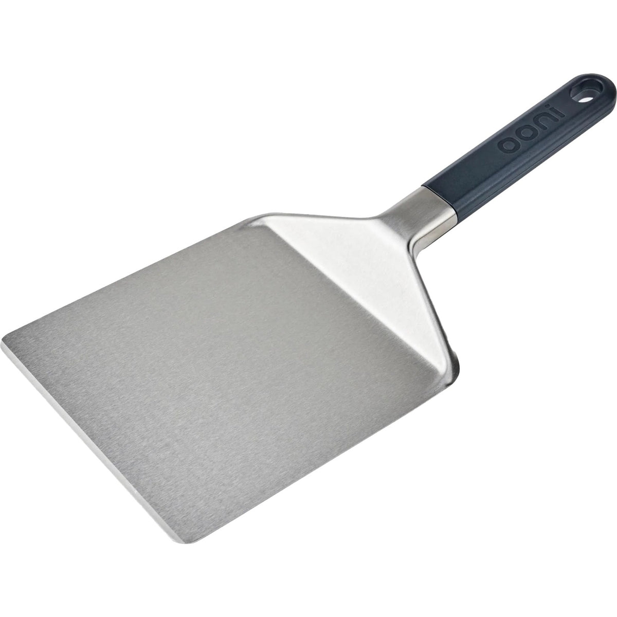 Posate per griglia con spatola per pizza Ooni Pan (nero argento)