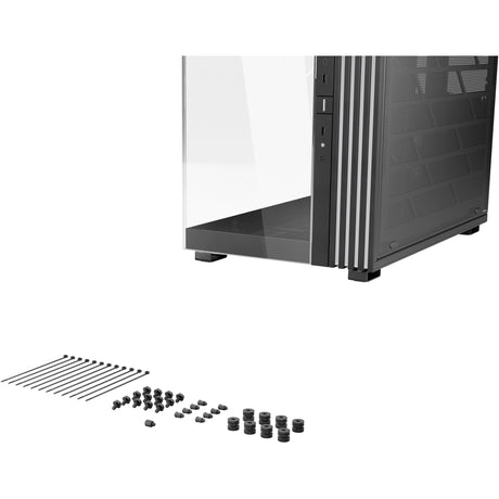 Silenzio! alloggiamento big tower base luminosa 900 dx (nero | 2x USB-A | 1x USB-C | RGB | finestra)