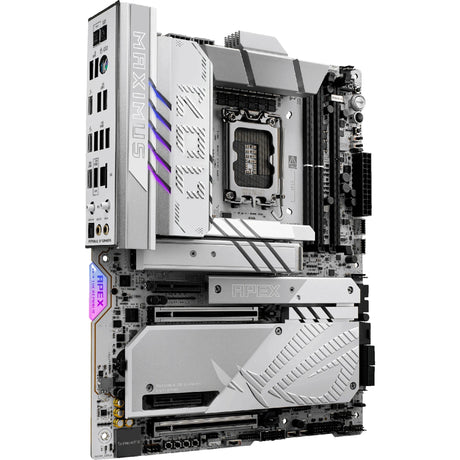 Scheda madre Asus Rrog Maximus Z890 Apex Socket 1851 (RAID, 5GB-LAN, Wi-Fi 7, BT, audio, ATX)