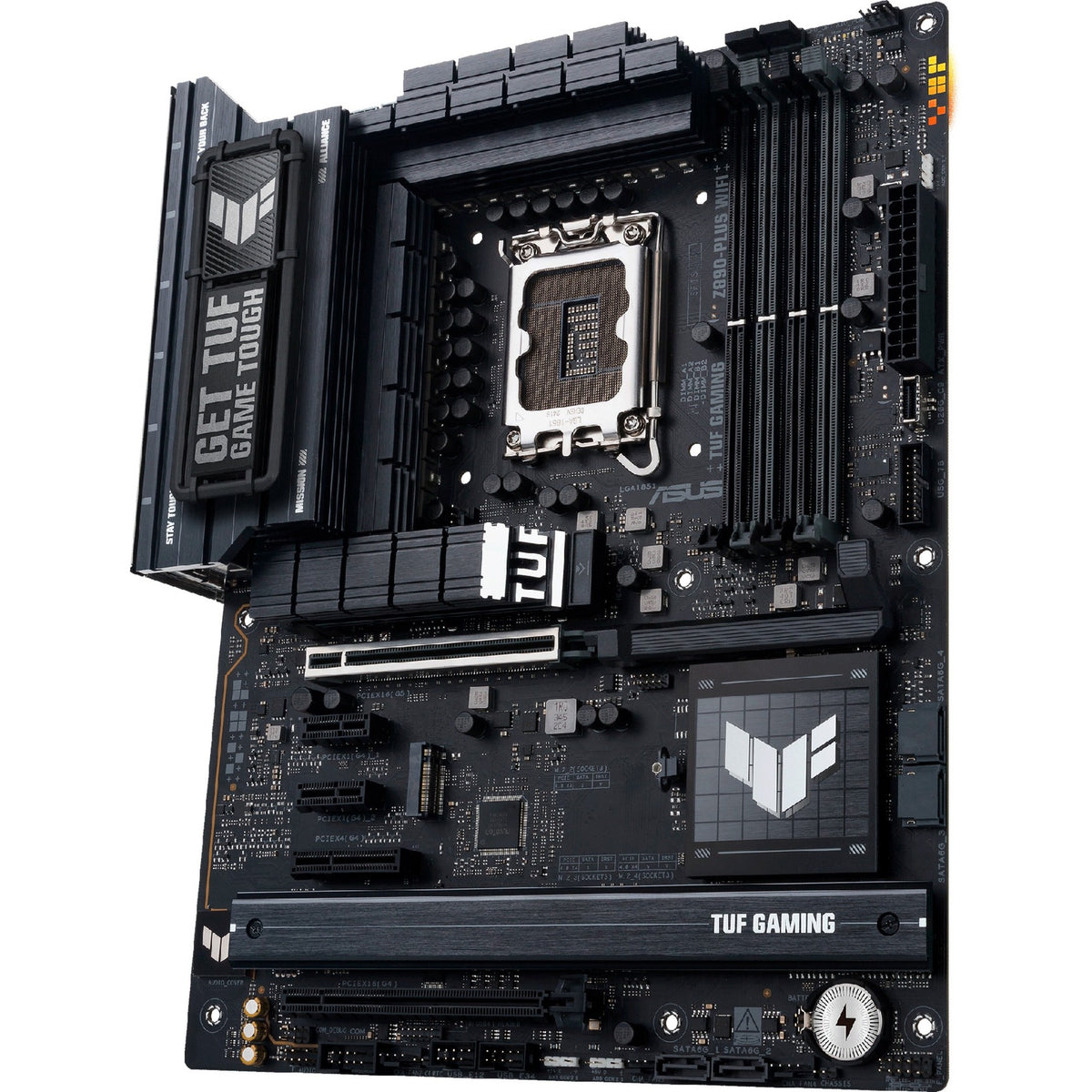 Scheda madre Asus Tuf Gaming Z890-Plus WiFi Socket 1851 (RAID, 2,5 GB-LAN, WiFi 7, BT, audio, ATX)