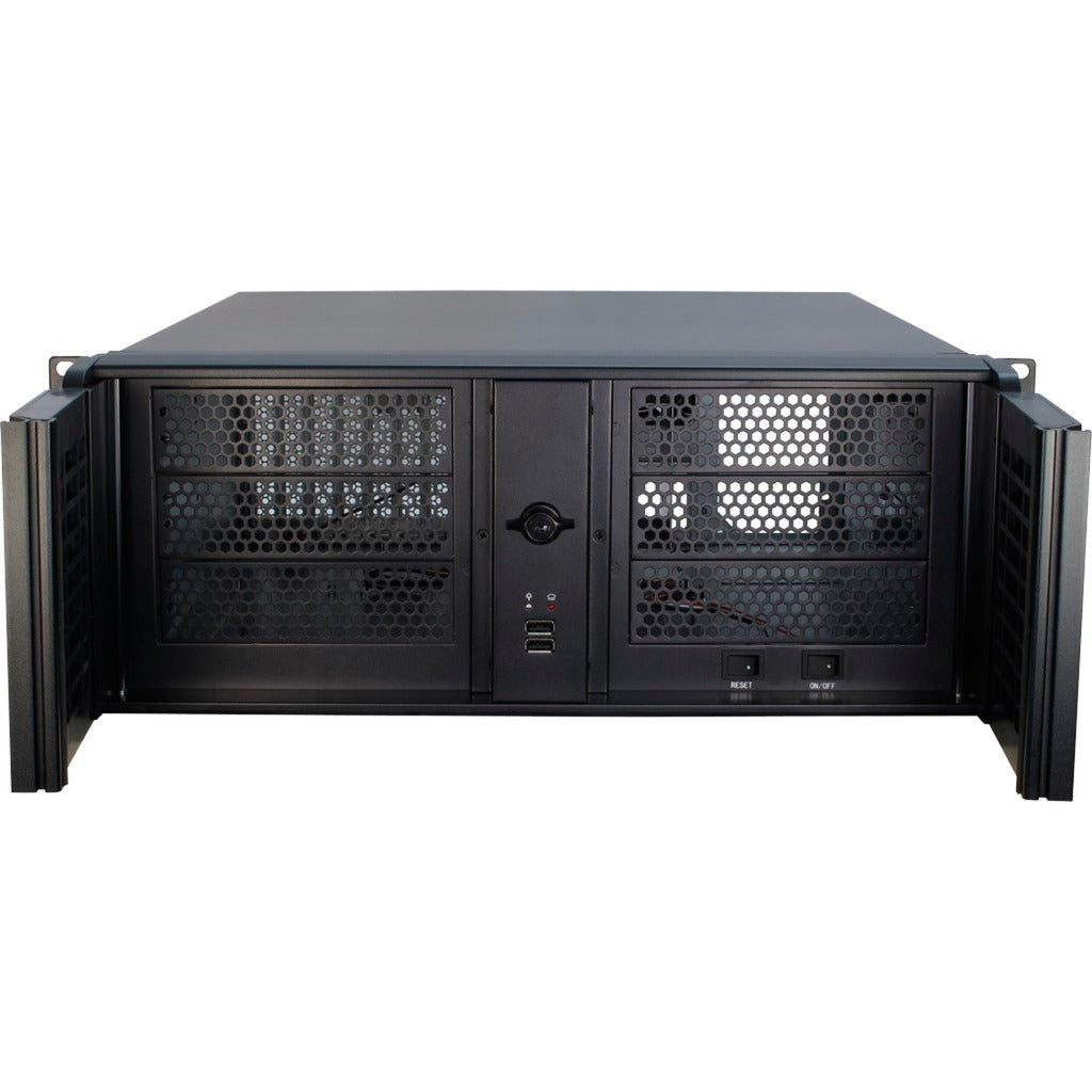 Custodia rack Inter-tech 4u-4098-s (nera | 2x USB-A)
