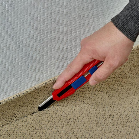 Taglierino universale Knipex cutix (rosso blu, incl. 2 lame)