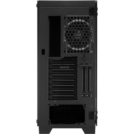 Custodia Sharkoon elite shark ca200m big tower (nera | 4x USB-A | vetro temperato)