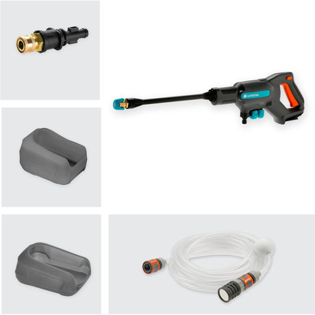 Idropulitrice Gardena aquaclean 24 18 v p4a solo (grigio turchese, 14800-55, batteria non inclusa)