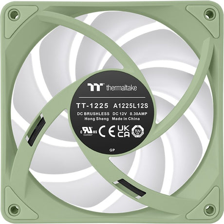 Thermaltake ct120 ex reverse argb sync ventola di raffreddamento per PC verde matcha (pacchetto da 3 ventole) ventole per case (verde chiaro, 3 pezzi, 120 x 120 x 25 mm, pwm)