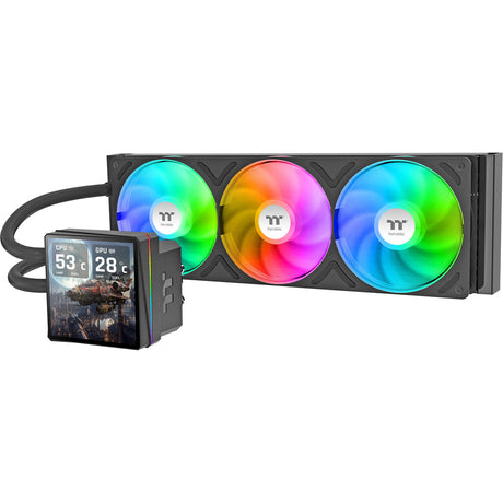 Thermaltake TH360 V3 Ultra ARGB Sync AIO Raffreddatore a liquido Raffreddamento ad acqua (Nero)