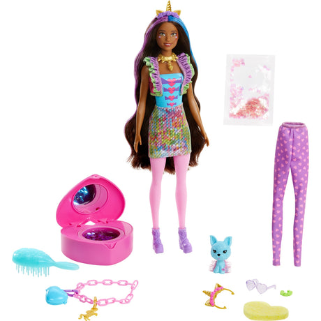Barbie rivela i colori: una bambola unicorno alla moda e fantasy