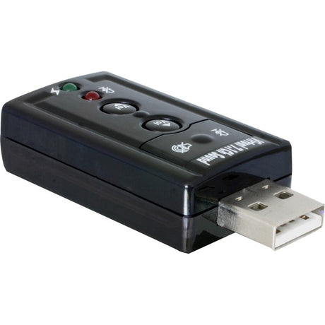 Delock Adattatore audio USB scheda audio 7.1 (nero, vendita al dettaglio)