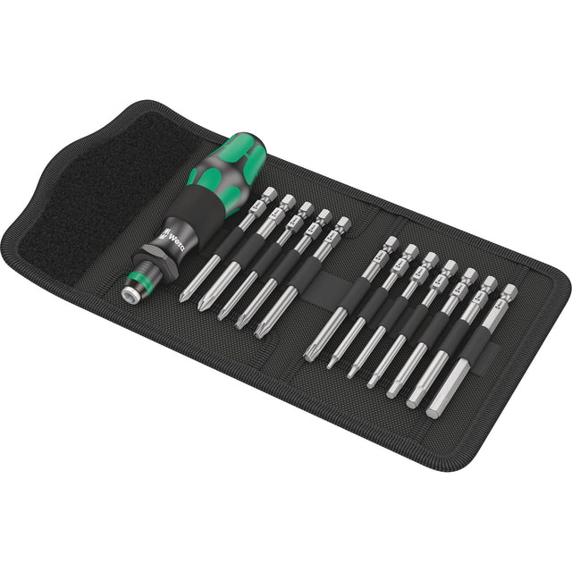 Set bicicletta Wera Set da 2 bit (nero verde)