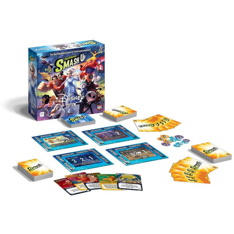 Disney European Player Network Smash Up: Gioco di carte Edition (inglese, 2 giocatori, 30 - 45 minuti, da 14 anni)