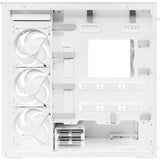 Custodia midi tower Arctic xtender vg (bianco | 2x USB-A | 1x USB-C | RGB | vetro temperato)