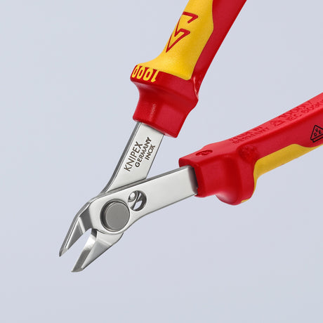 Knipex elettronica super Knips® VDE 78 06 125 pinza per elettronica (rosso giallo)
