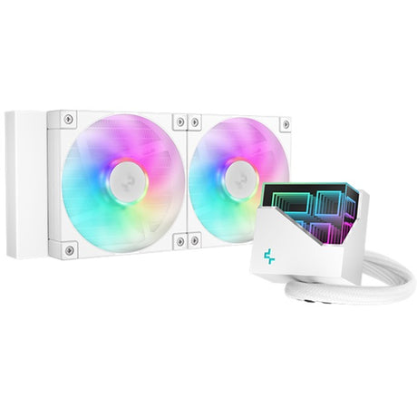 Raffreddamento ad acqua Deepcool LT240 ARB (connettore ventola PWM bianco a 4 pin)