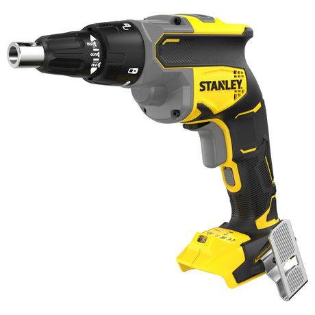 Cacciavite per cartongesso Stanley brushless 18v v20 cacciavite singolo (nero giallo, batteria e caricabatterie non inclusi)