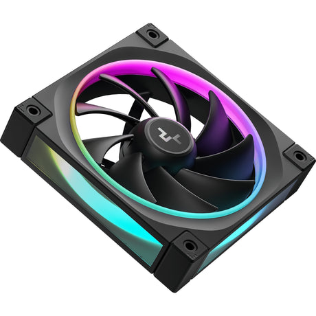 Ventola per case Deepcool fl12 rgb (nera, 120 x 120 x 25 mm, pwm)