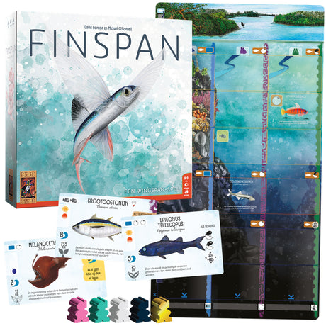 999games 999 games gioco da tavolo finspan (olandese, 1 - 5 giocatori, 60 minuti, da 10 anni)