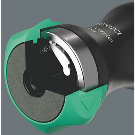 Wera kraftform kompakt vario ra, set di punte da 7 pezzi (nero verde)