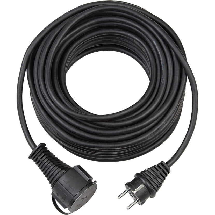 Cavo di prolunga Brennerstuhl bremaxx® (cavo da 25 m, per uso esterno a breve termine IP44) 25 m nero