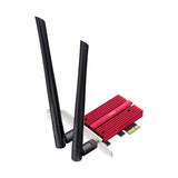 Adattatore WLAN Cudy AX5400 Wi-Fi 6e Bluetooth 5.3 PCI-E (rosso)