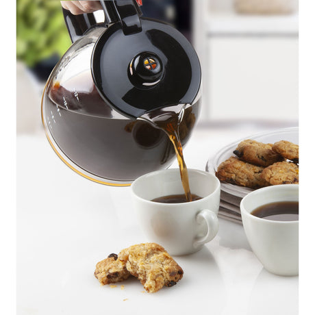 Caffettiera Domo con timer e display macchina per caffè filtro do708k (nera, 1,5 litri)
