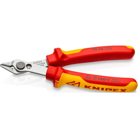 Knipex elettronica super Knips® VDE 78 06 125 pinza per elettronica (rosso giallo)