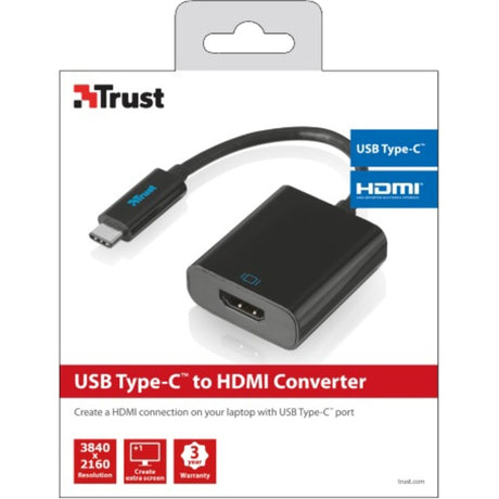 Trust USB Type-C - Adattatore HDMI Adattatore USB (nero, 21011)