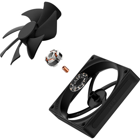 Ventola del case Nzxt f120p (nera, 120 x 120 x 25 mm, pwm)