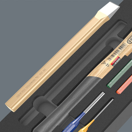 Wera 9782 inserto in schiuma con martelli set 1, 6 pezzi - 05150182001