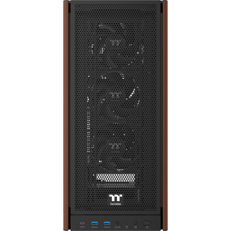 Custodia Thermaltake S370 WS MIDI Tower (nera | 2x USB-A | 1x USB-C | vetro temperato)