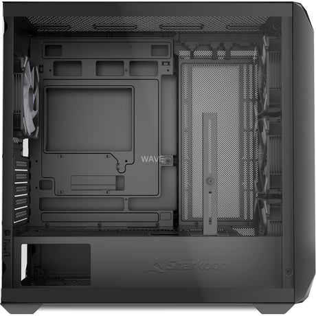 Custodia mini tower Sharkoon mk3 rgb (nera | 2x usb-a | 1x usb-c | rgb | vetro temperato)