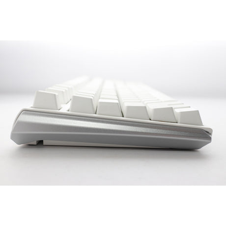Ducky one 3 classica tastiera meccanica rgb bianca pura (bianca, layout us (qwerty), cherry mx speed silver, 100%, led rgb, double-shot pbt, hot-swapable, meccanica quack)