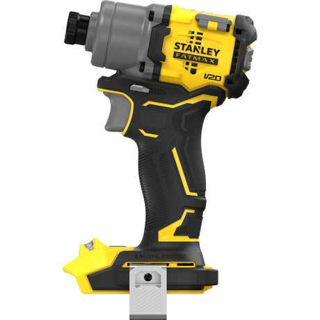 Avvitatore a percussione brushless Stanley fatmax v20 18v (giallo nero, batteria e caricabatterie non inclusi)