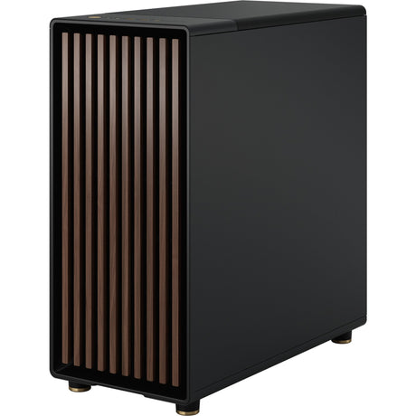 Custodia North Midi Tower dal design frattale (colore legno nero | 2x USB-A | 1x USB-C)