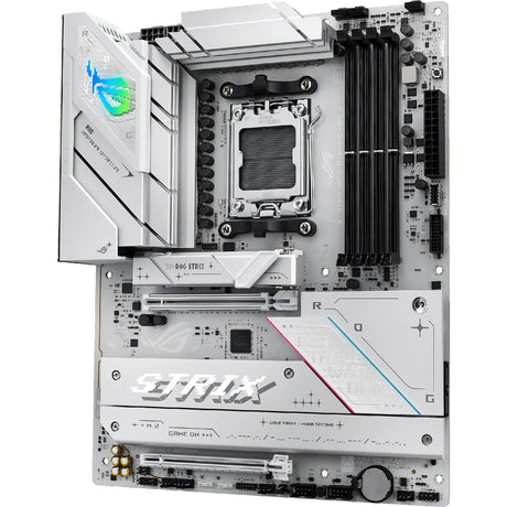 Scheda madre Asus ROG Strix B850-A Gaming Wi-Fi Socket AM5 (bianco, 2,5 GB-LAN, Wi-Fi 7, BT, audio, ATX)