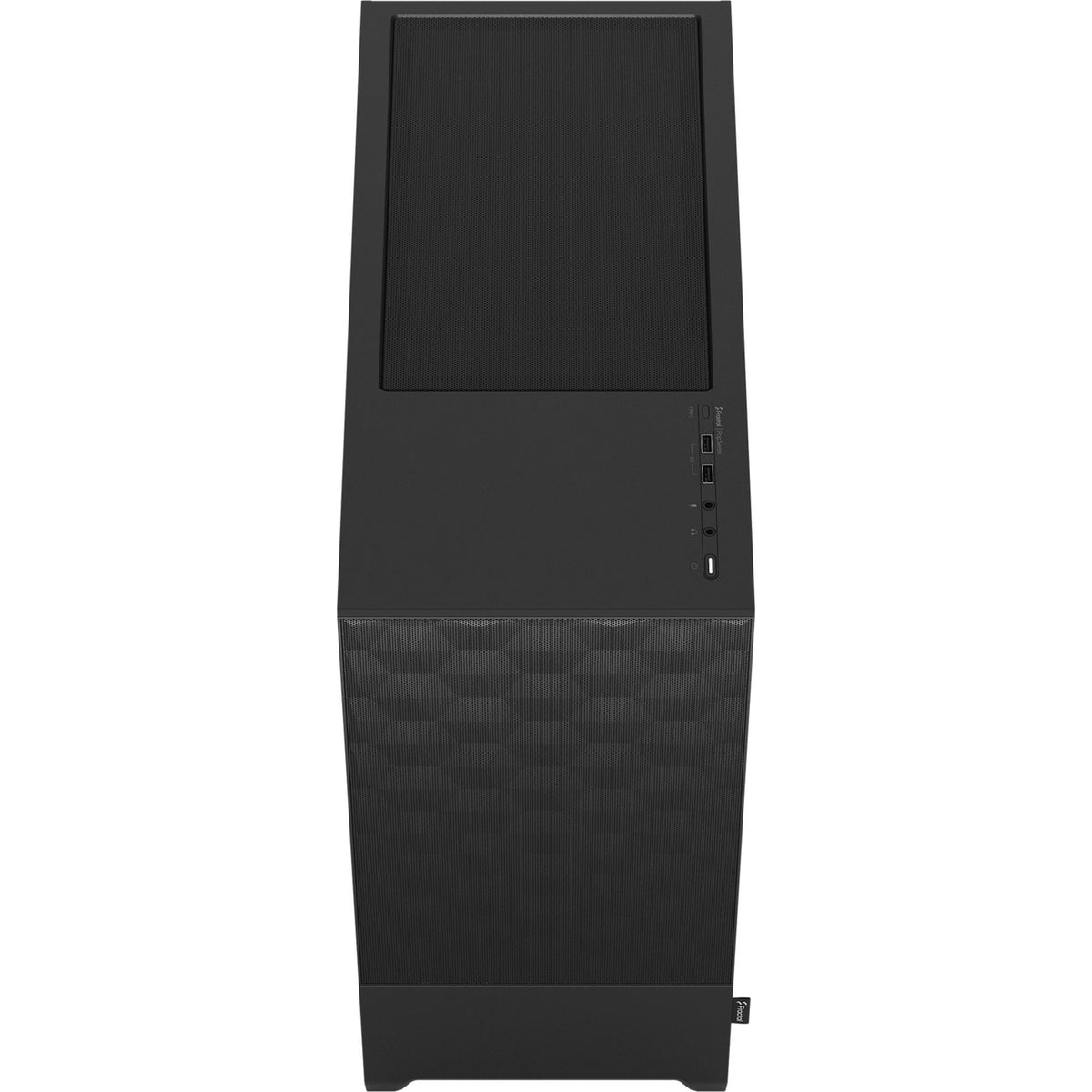 Custodia midi tower pop air dal design frattale (nero | 2x USB-A)