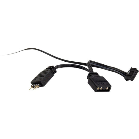 Ventola per case Inter-tech Argus RS-141 RGB (nera, 140 x 140 x 25 mm, PWM)