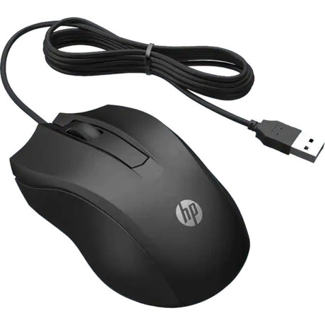 Mouse HP 100 (nero, 1600 dpi)