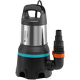 Gardena pompa per acqua sporca 20000 aquasensor pompe sommergibili e a pressione (acciaio inossidabile nero, 9044-20)