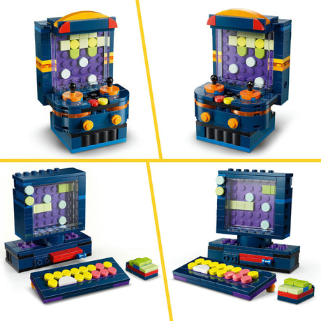 Modello giocattolo della console di gioco retrò 3in1 LEGO® Creator - convertibile in una macchina desktop o arcade - 31380