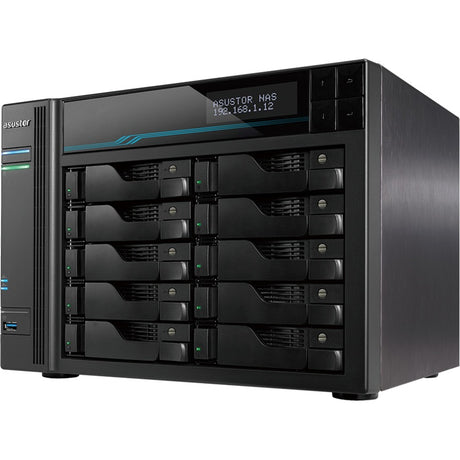 Asustor lockerstor 10 as6510t nas (nero)